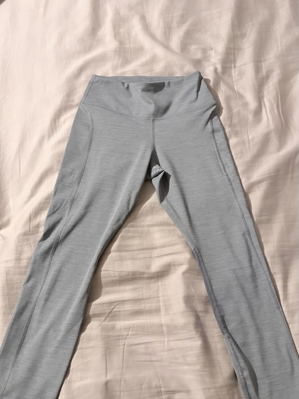 Nike Dri-FIT Light Gray Drawstring Leggings